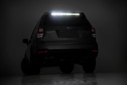 30-Inch Black Series LED Light Bar, 30-Degree Spot Beam, view 5, Rough Country 72730BL