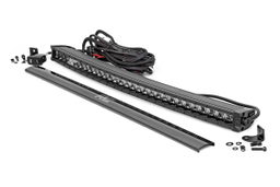 30-Inch Black Series Curved LED Light Bar with DRL, Rough Country 72730BLDRL