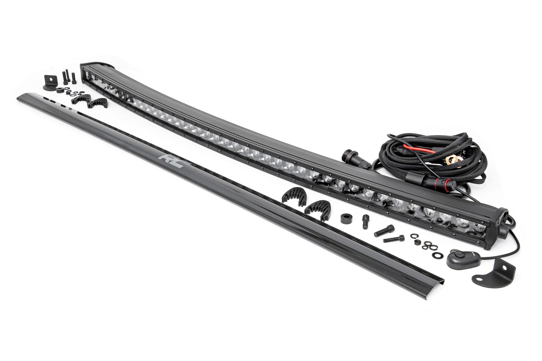 Rough Country 40-Inch Black Series Single-Row LED Light Bar