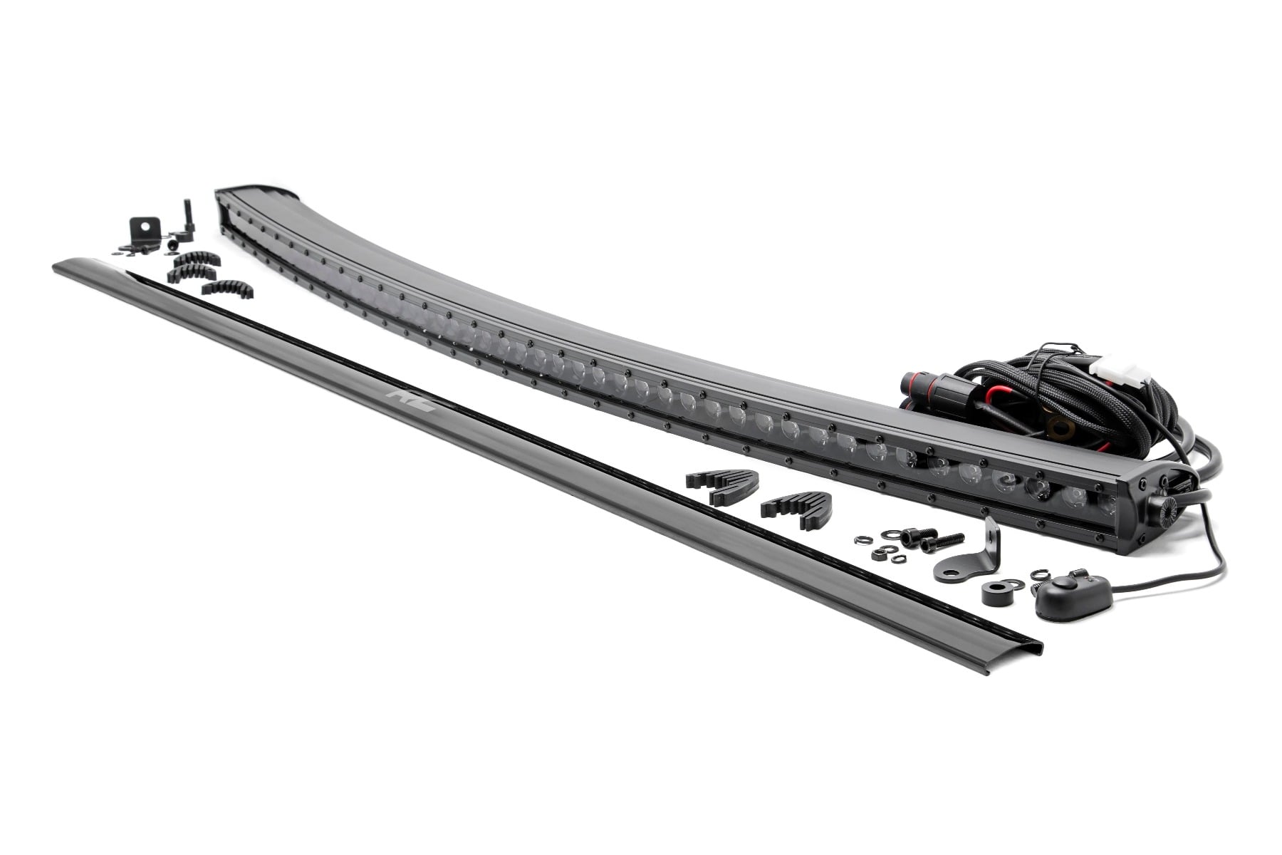 Rough Country 50-Inch Black Series LED Light Bar with Spot Beam