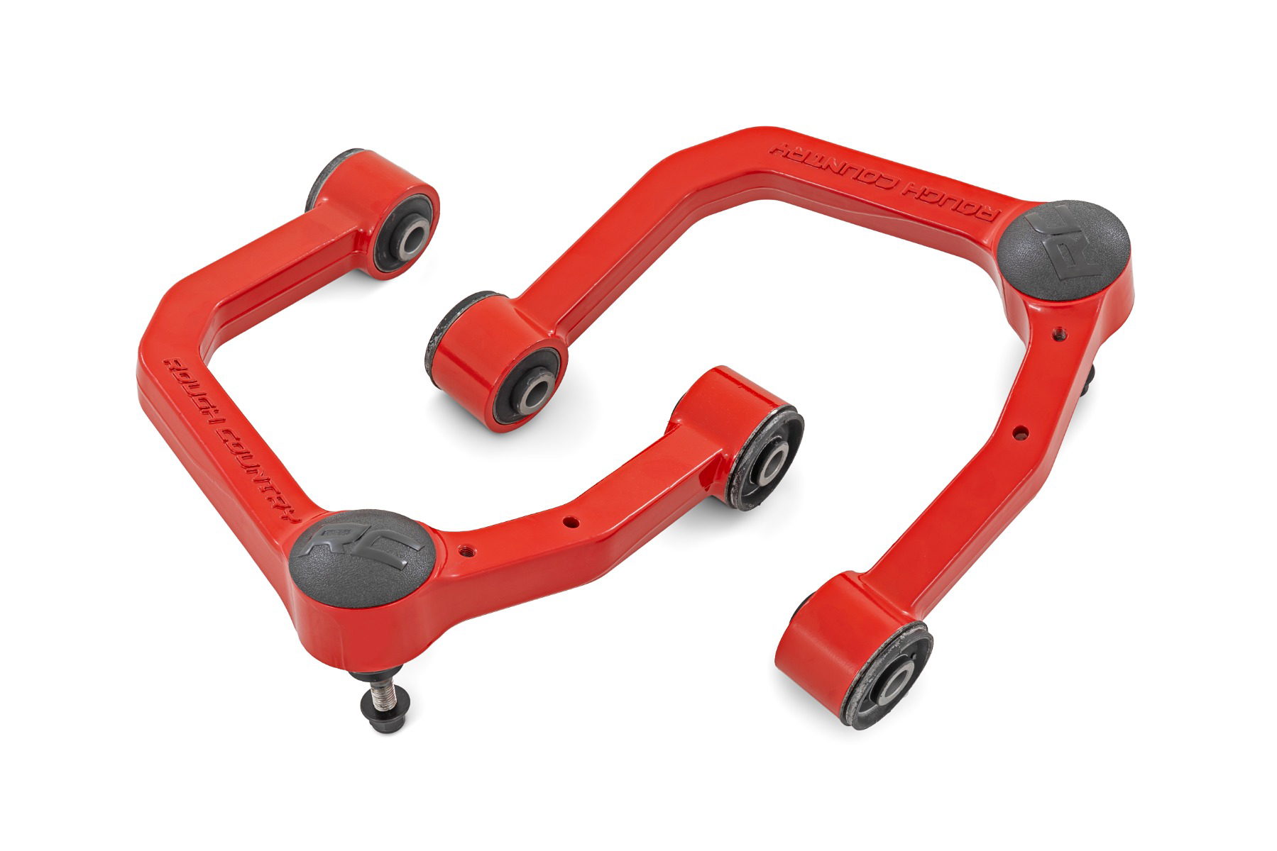 Rough Country Red Forged Upper Control Arms for Toyota Tacoma