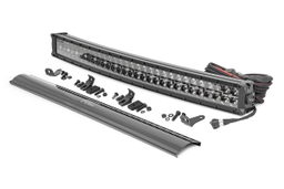 30-Inch Black Series LED Light Bar with White DRLs — Part 72930BD, Rough Country