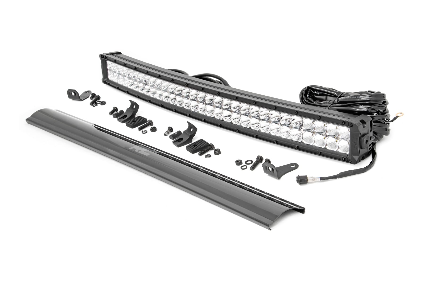 Rough Country 30-Inch Chrome Series LED Light Bar with Daytime Running LEDs