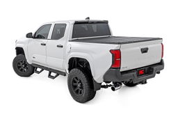 SRX2 Adjustable Aluminum Steps for 2024–2025 Toyota Tacoma Double Cab, view 2, Rough Country 73004