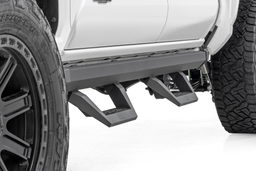 SRX2 Adjustable Aluminum Steps for 2024–2025 Toyota Tacoma Double Cab, view 3, Rough Country 73004
