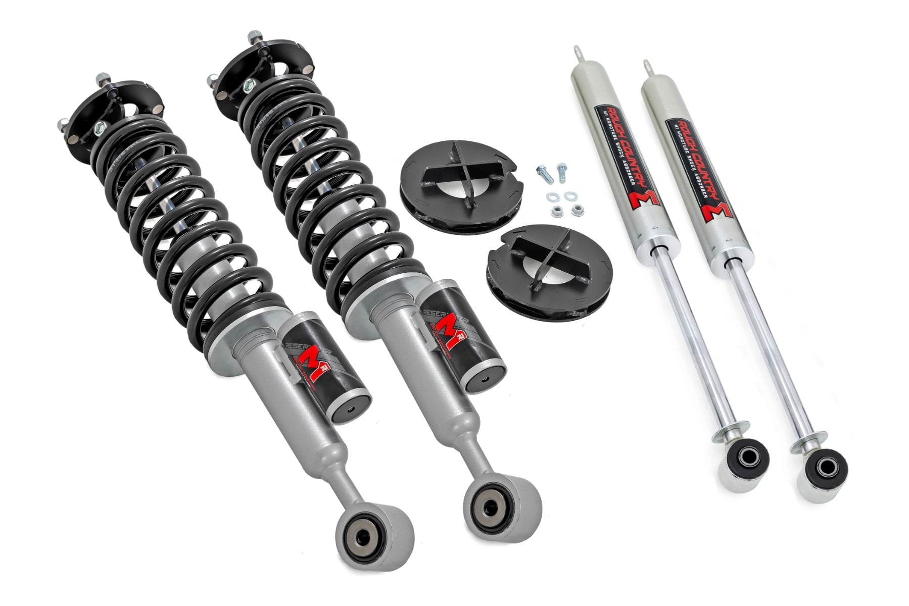 Rough Country 2-Inch Lift Kit with M1R Struts for 2024–2025 Toyota Land Cruiser AWD