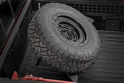 Bed-Mount Spare Tire Carrier for 2016-2023 Toyota Tacoma, view 2, Rough Country 73110