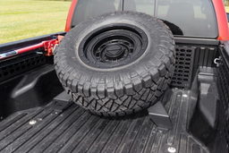 Bed-Mount Spare Tire Carrier for 2016-2023 Toyota Tacoma, view 3, Rough Country 73110