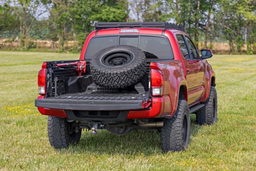 Bed-Mount Spare Tire Carrier for 2016-2023 Toyota Tacoma, view 4, Rough Country 73110