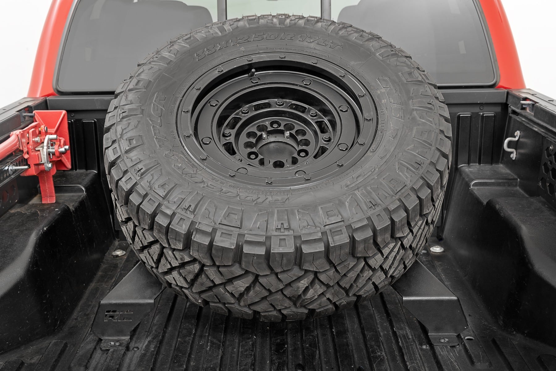 Rough Country Bed-Mount Spare Tire Carrier for 2016-2023 Toyota Tacoma