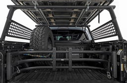 Bed Rack Molle Panel for Toyota Tacoma (2005–2023), view 2, Rough Country 73114