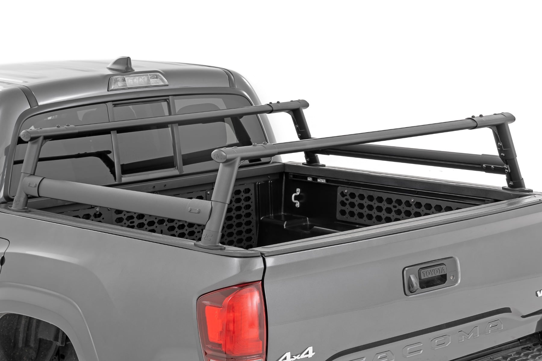 Rough Country Aluminum Bed Rack for Toyota Tacoma 5' Bed