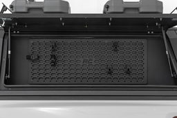 Bed Cap MOLLE Panel Side Storage Bin with Interior LED, view 3, Rough Country 734004