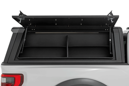 Bed Cap Side Shelf Storage Bin with LED Strip, view 3, Rough Country 734005