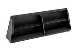 Bed Cap Side Shelf Storage Bin with LED Strip, view 5, Rough Country 734005