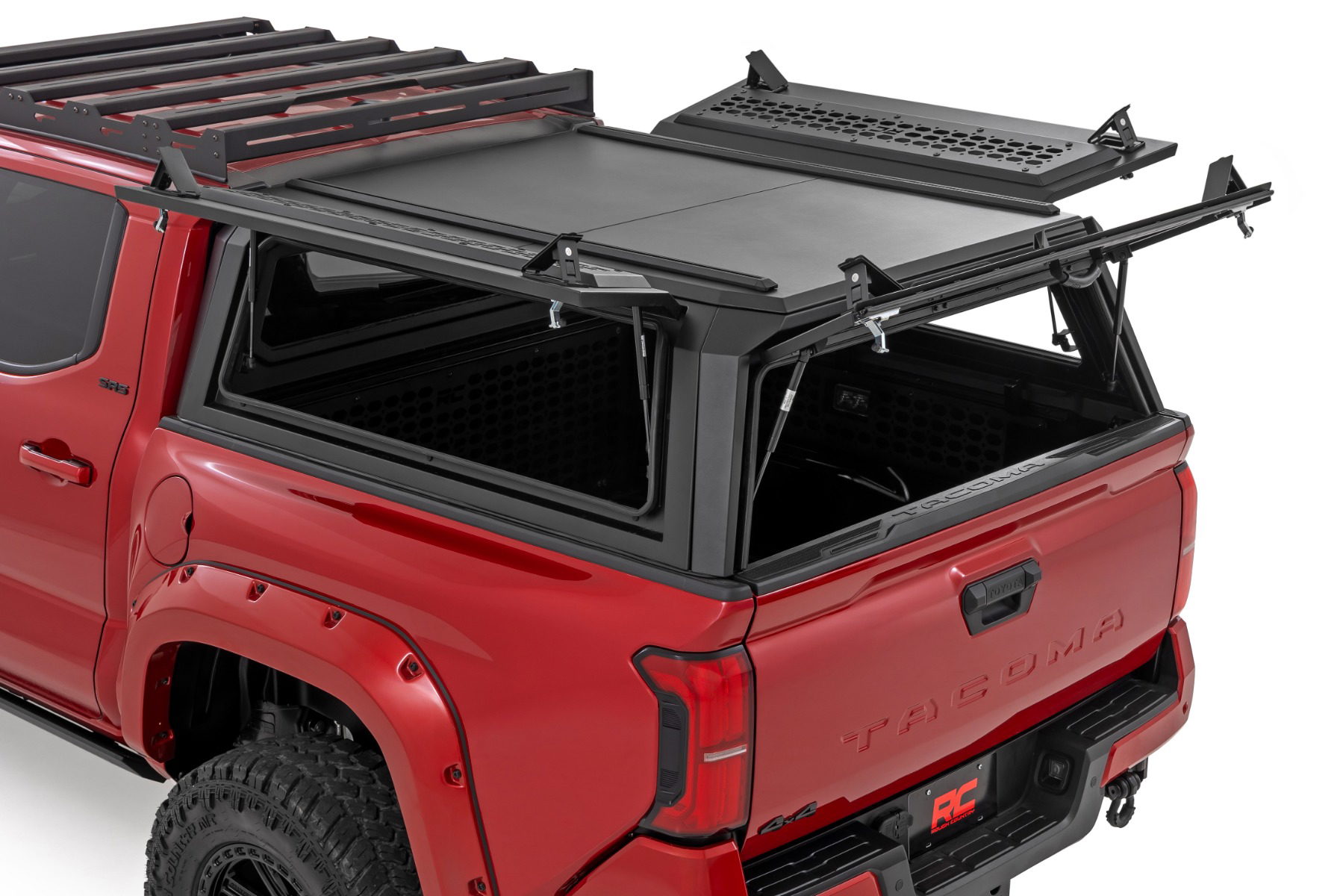 Modular Truck Bed Cap for 2024-2025 Toyota Tacoma 5-Foot Bed, Rough Country 73407