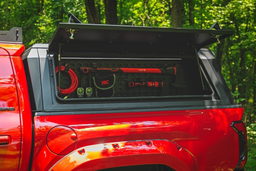 Bed Cap MOLLE Panel Side Storage Bin for 2024–2025 Toyota Tacoma, view 5, Rough Country 734074