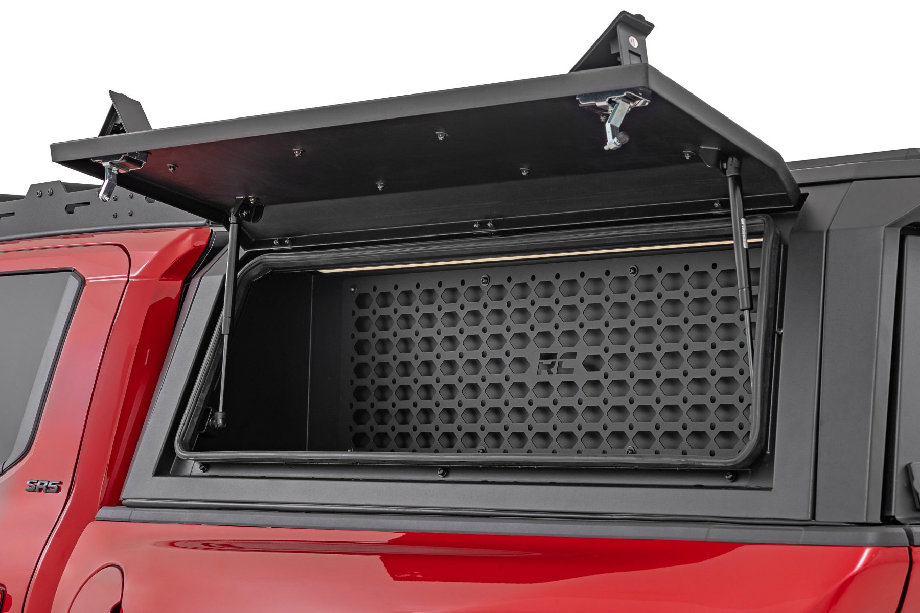 Rough Country Bed Cap MOLLE Panel Side Storage Bin for 2024–2025 Toyota Tacoma