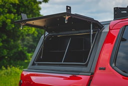 Bed Cap Side Shelf Storage Bin for Toyota Tacoma (2024-2025), view 5, Rough Country 734075