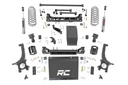 6-Inch Lift Kit with N3 Shocks for 2015-2020 Toyota 4Runner with N3 Rear Shocks dimension diagram, Rough Country 73830