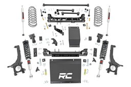 6-Inch Lift Kit with M1 Shocks for 2015-2020 Toyota 4Runner dimension diagram, Rough Country 73840