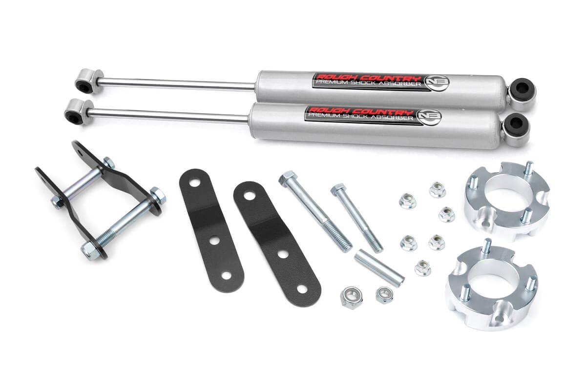 Rough Country 2.5 Inch Lift Kit for Toyota Tacoma 4WD/RWD