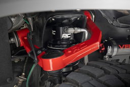 Red Forged Upper Control Arms for 3.5 Inch Lifts, view 2, Rough Country 74201ARED