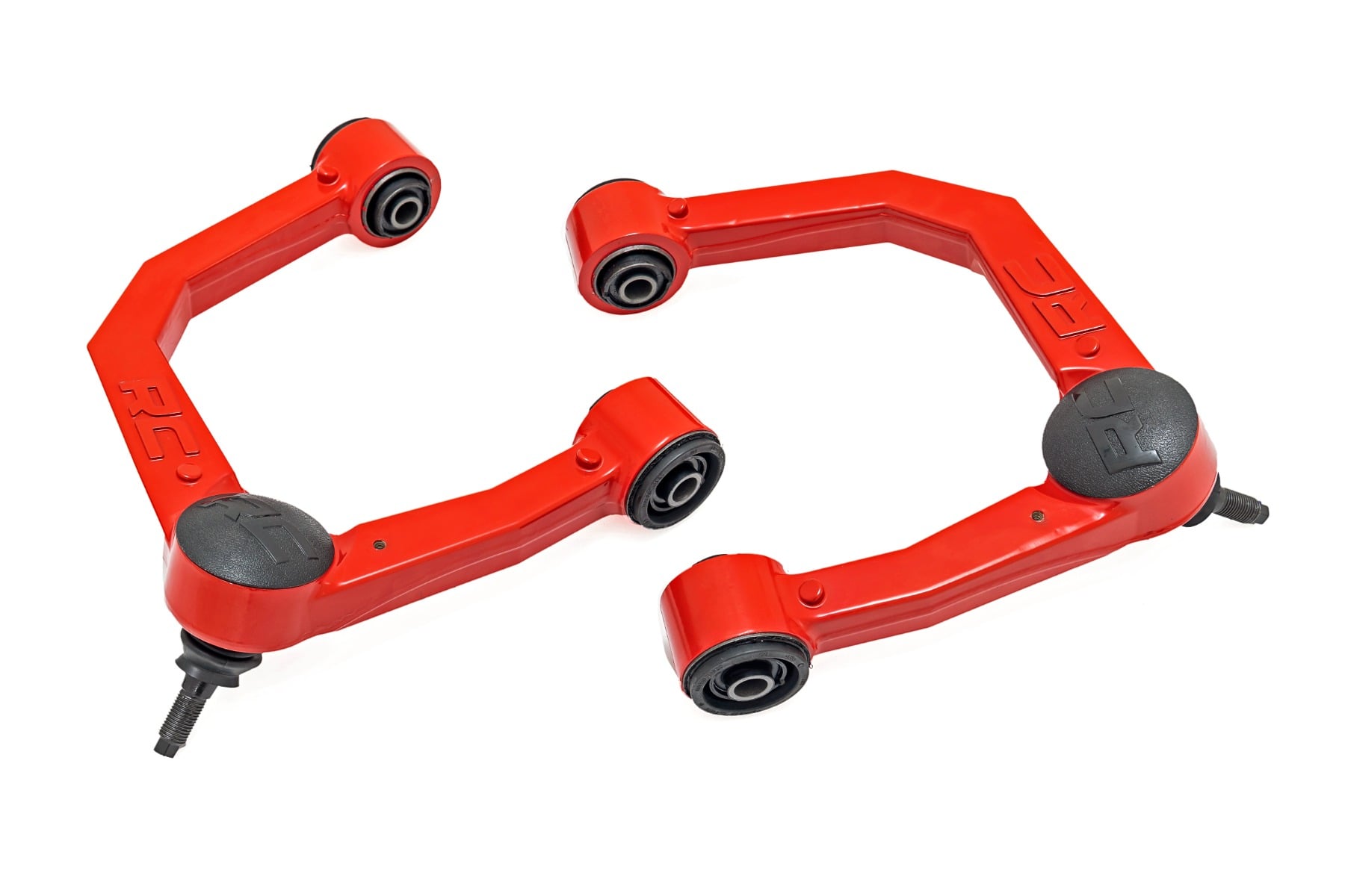 Rough Country Red Forged Upper Control Arms for 3.5 Inch Lifts