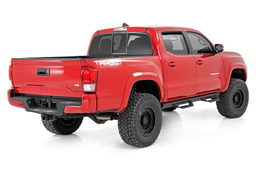 3.5-Inch Lift Kit with M1 Struts for 2005-2023 Toyota Tacoma — Red, view 3, Rough Country 74240RED