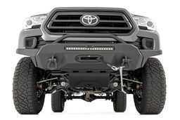3.5-Inch Lift Kit with Vertex Shocks for Toyota Tacoma (2005-2023), view 4, Rough Country 74250RED