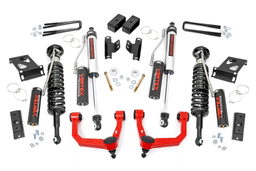 3.5-Inch Lift Kit with Vertex Shocks for Toyota Tacoma (2005-2023), Rough Country 74250RED