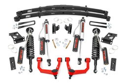 3.5-Inch Vertex Lift Kit, Red Arms, Tacoma 4WD (2005-2023), Rough Country 74252RED