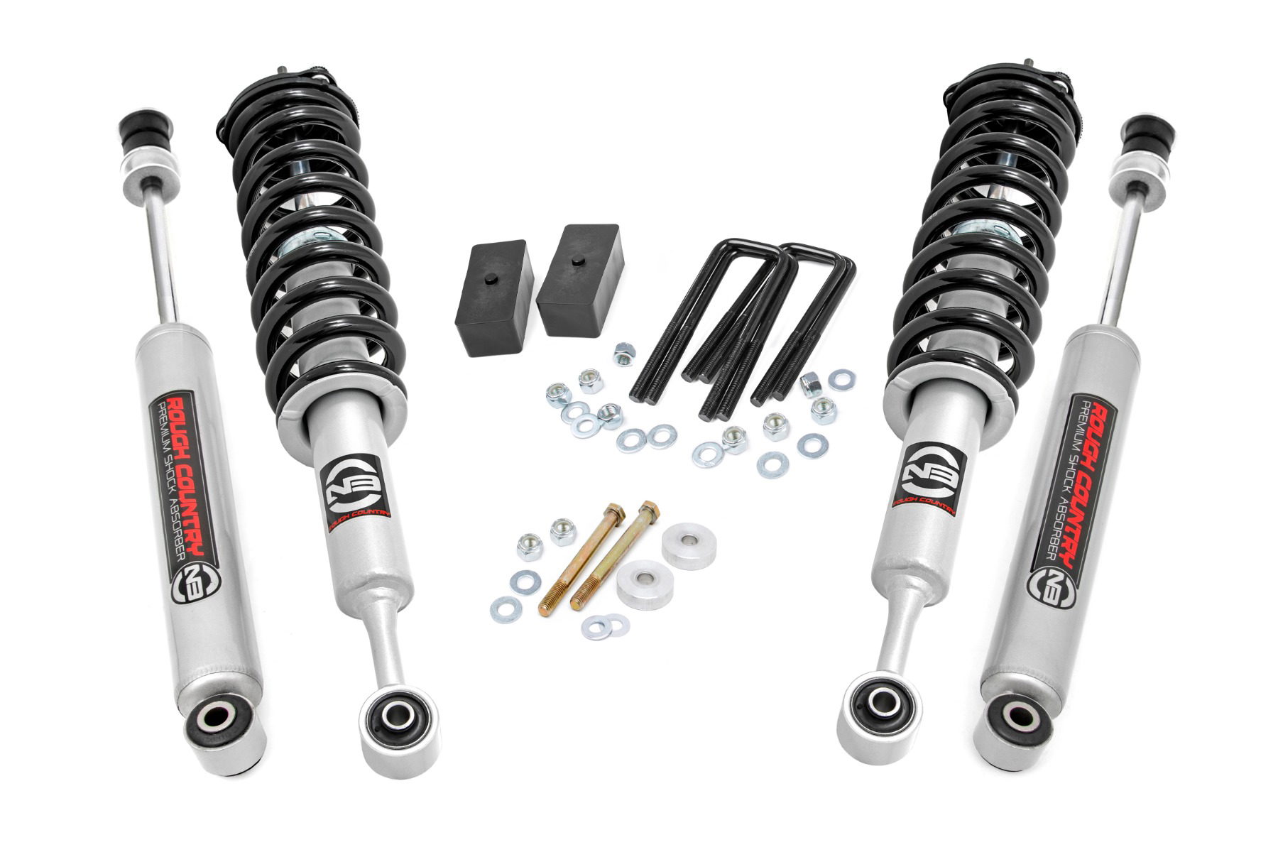 Rough Country 3-Inch Lift Kit for 2005–2023 Toyota Tacoma 4WD