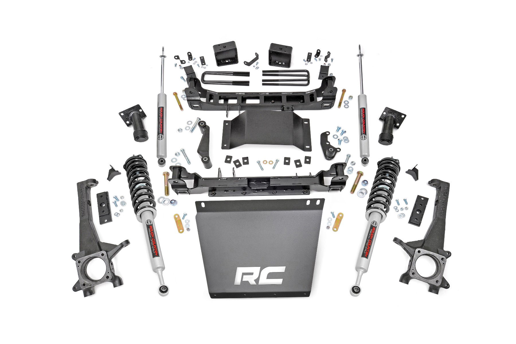 Rough Country 6-Inch Lift Kit with N3 Struts for 2005-2015 Toyota Tacoma