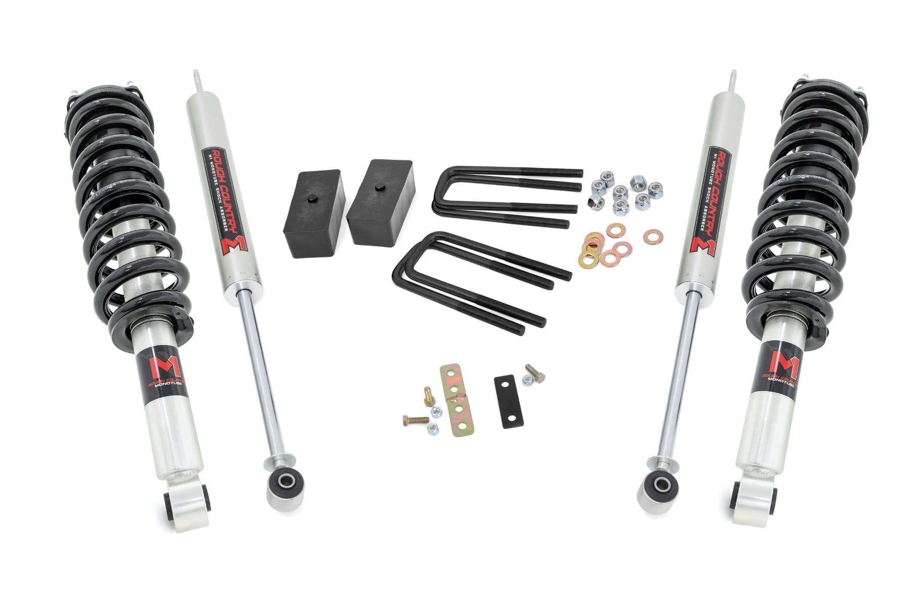 Rough Country 2.5-Inch Lift Kit with M1 Shocks for 2000-2006 Toyota Tundra 4WD