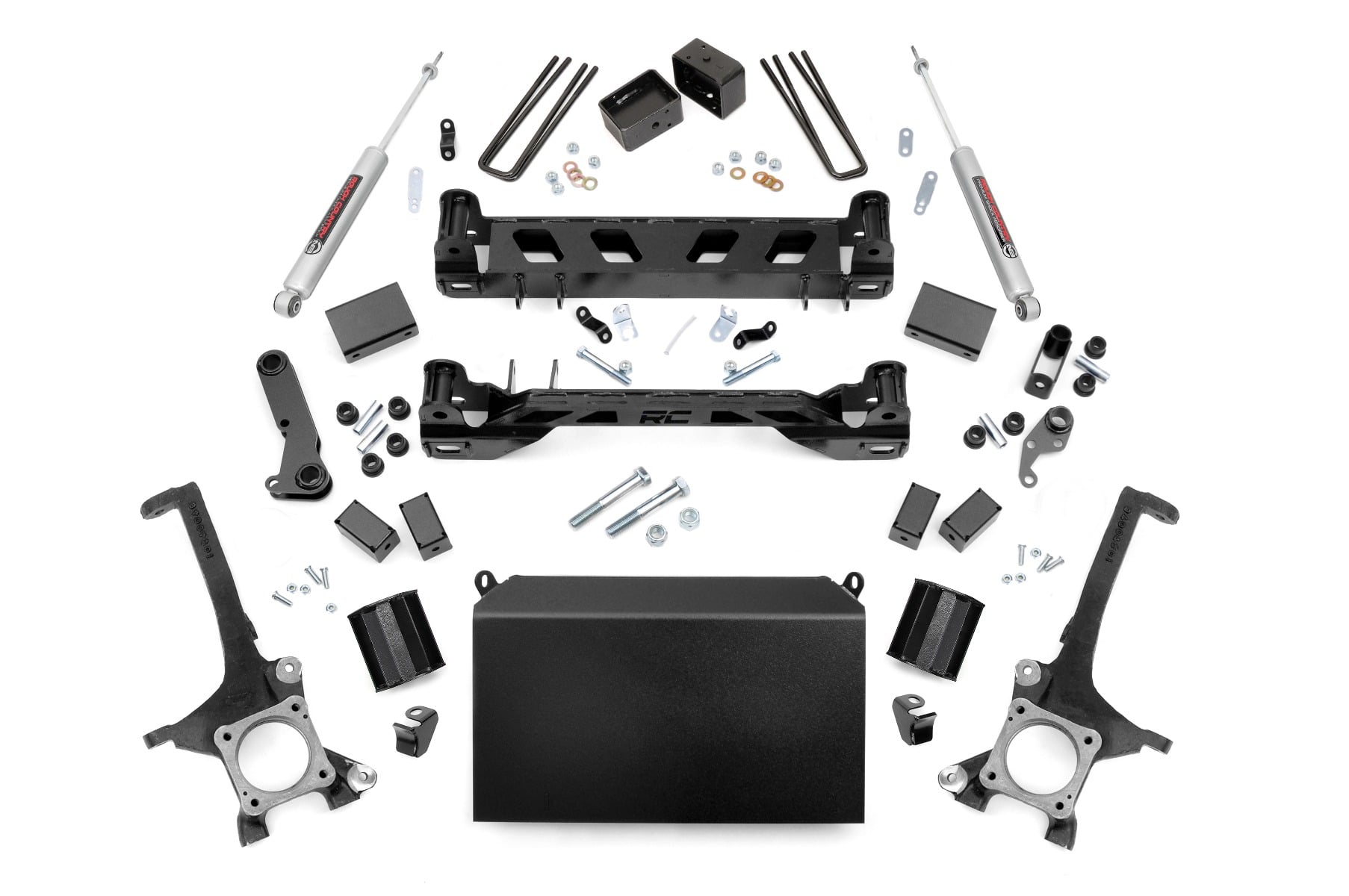 Rough Country 4-Inch Lift Kit with N3 Shocks for 2016–2021 Toyota Tundra