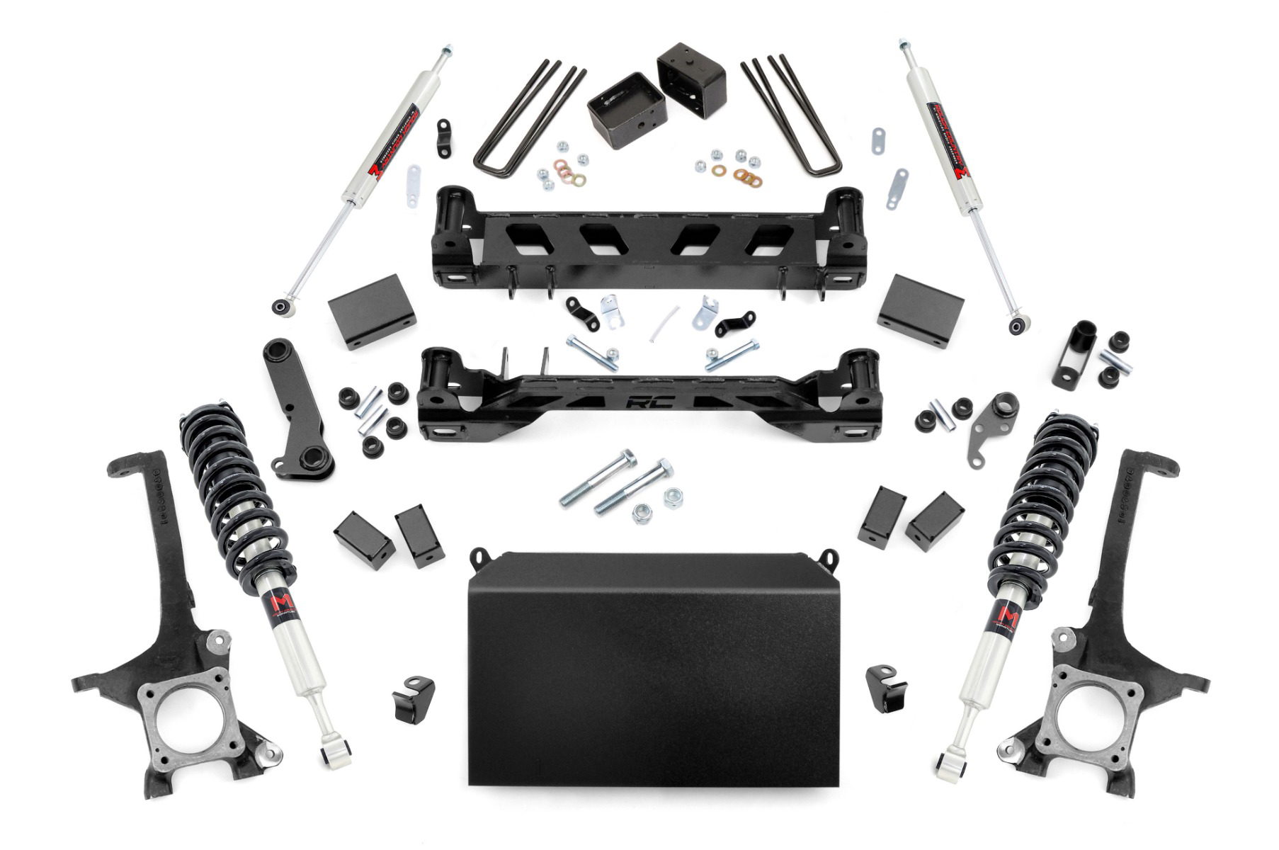 Rough Country 6-Inch Lift Kit with M1 Shocks for 2016–2021 Toyota Tundra 4WD