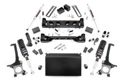 6-Inch Lift Kit with M1 Shocks for 2016–2021 Toyota Tundra 4WD dimension diagram, Rough Country 75240