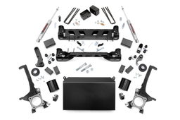 6-Inch Lift Kit with N3 Shocks for 2007-2015 Toyota Tundra dimension diagram, Rough Country 75430