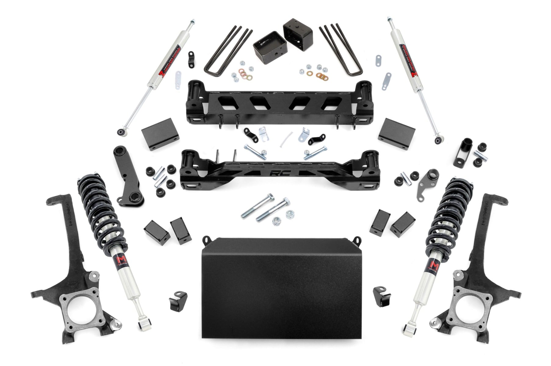 Rough Country 6-Inch Lift Kit with M1 Shocks for Toyota Tundra 4WD