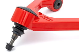 Red Forged Upper Control Arms for 6-Lug 2-3 Inch Lifted Trucks, view 2, Rough Country 7546RED