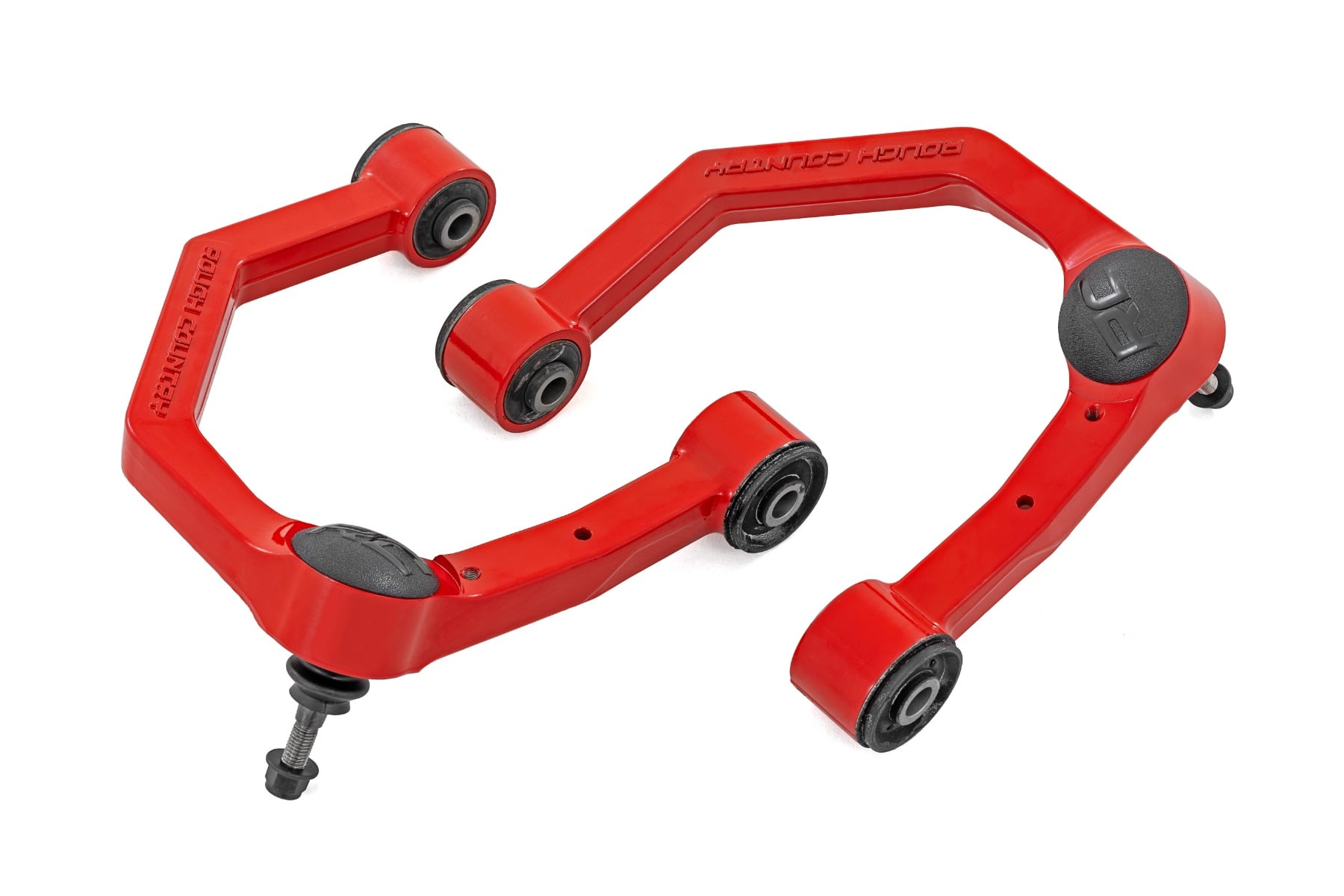 Rough Country Red Forged Upper Arms for Tacoma with 3.5in Lift