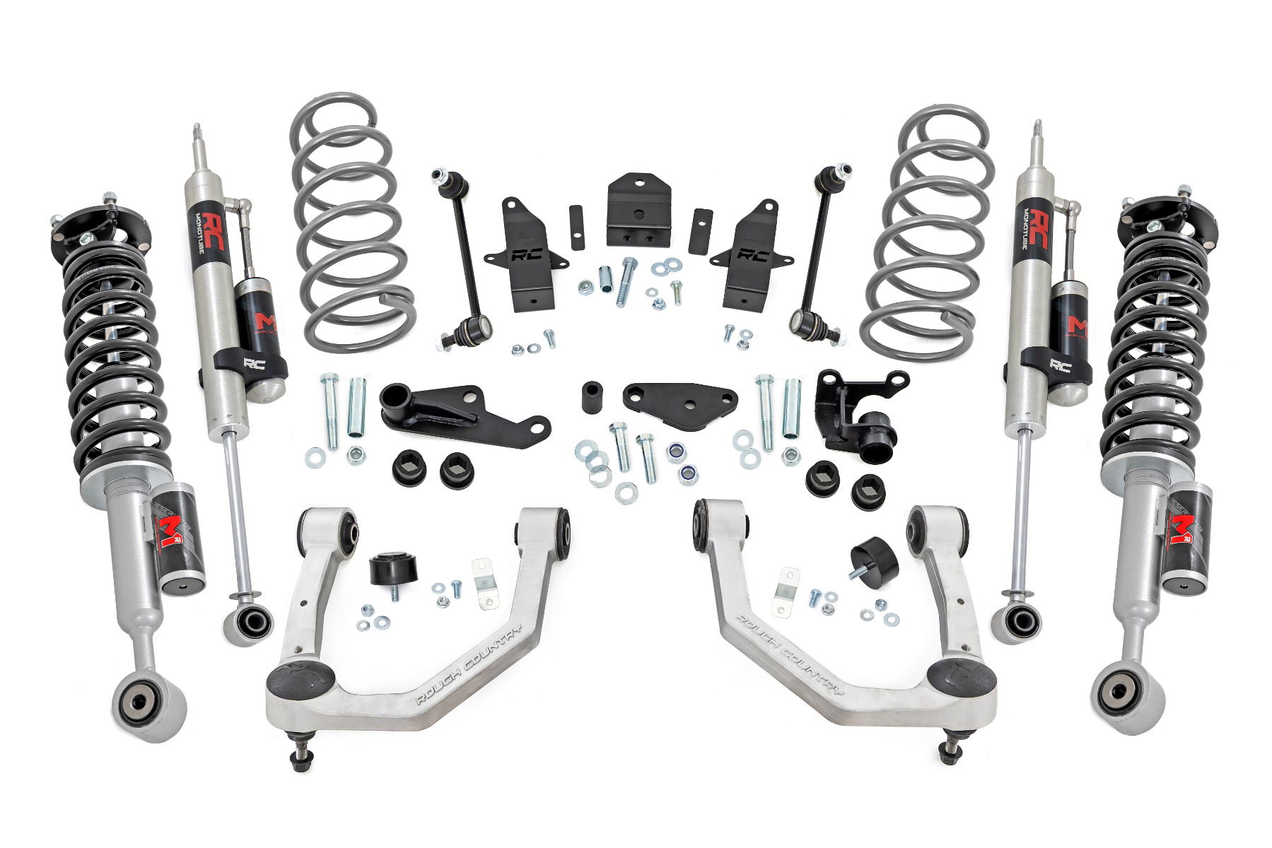Rough Country 3.5-Inch Lift Kit with M1R Struts for 2024–2025 Toyota Tacoma