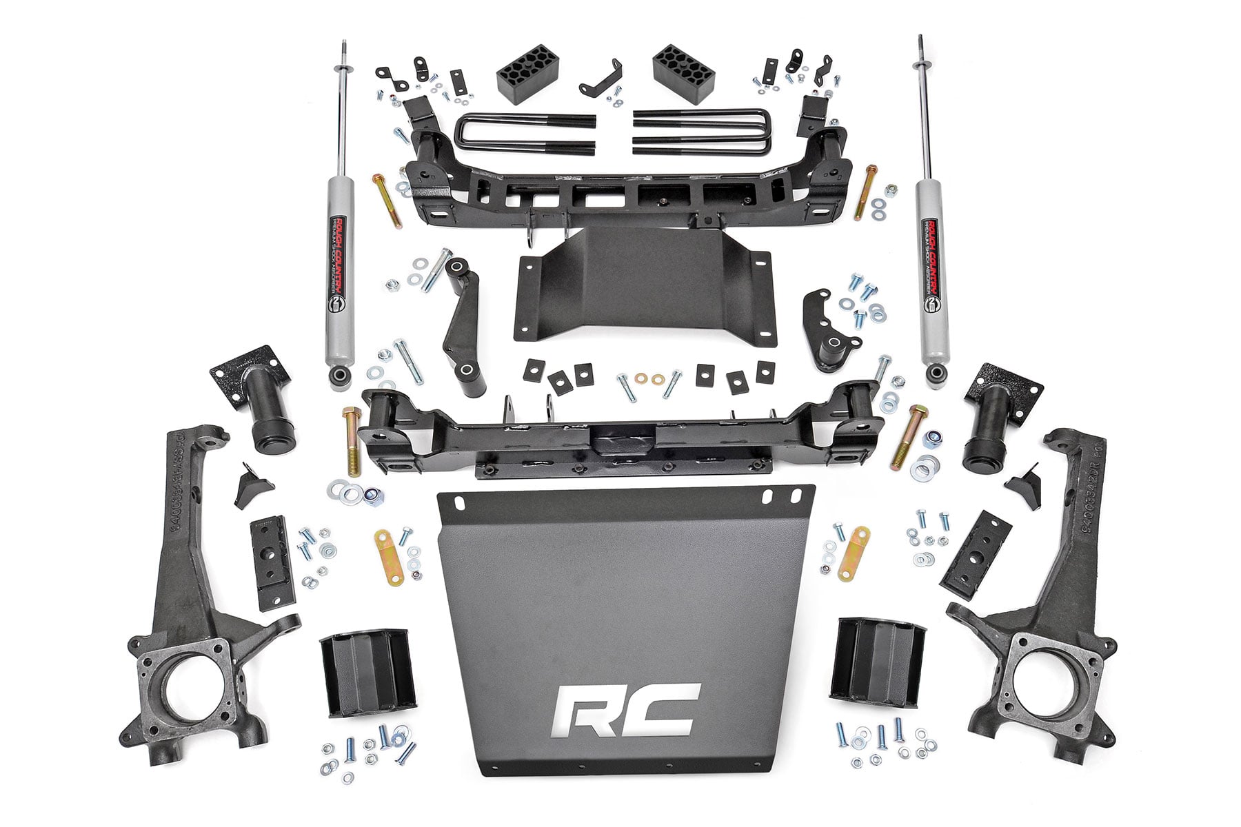 Rough Country 4-Inch Lift Kit for Toyota Tacoma 4WD/RWD