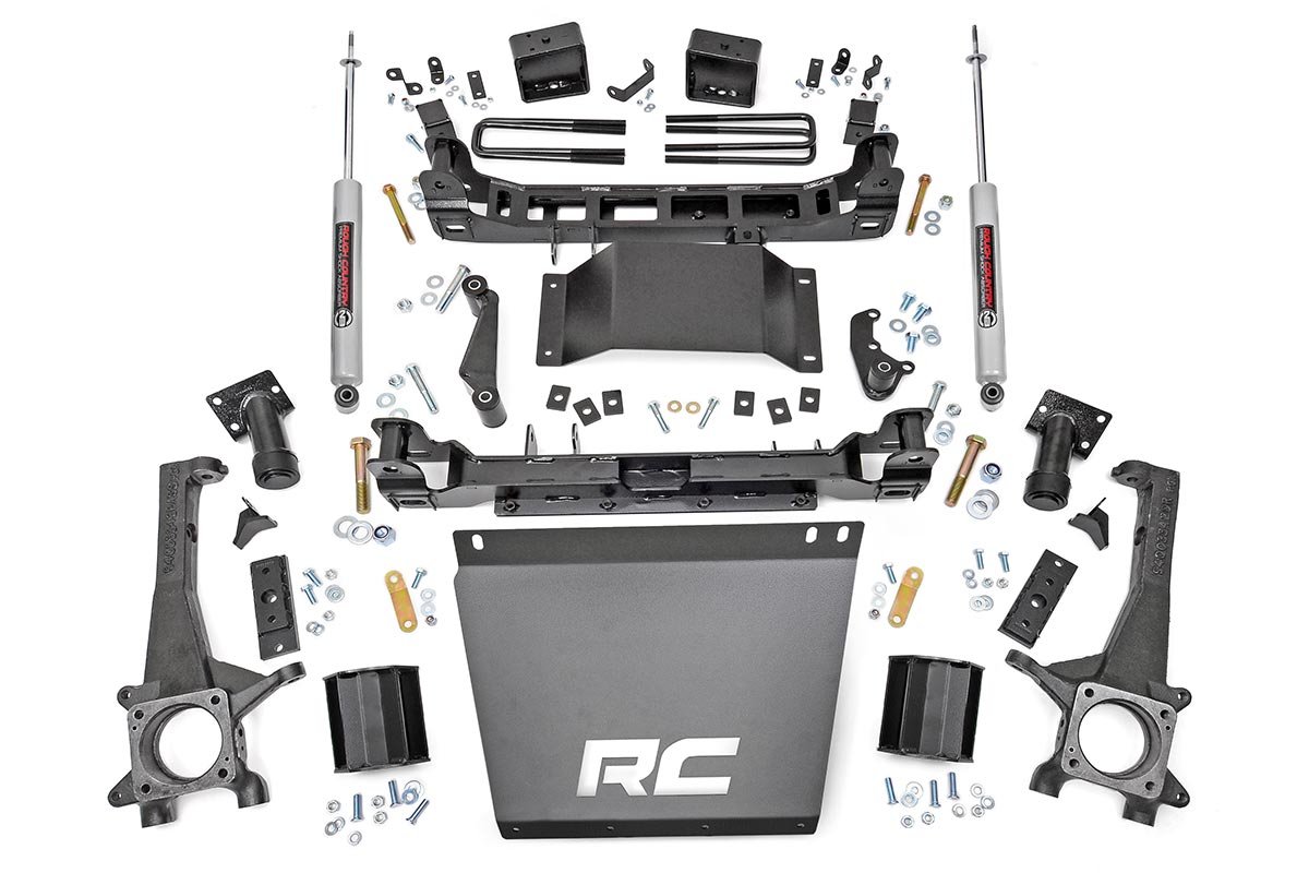 Rough Country 6-Inch Lift Kit with N3 Shocks for Toyota Tacoma