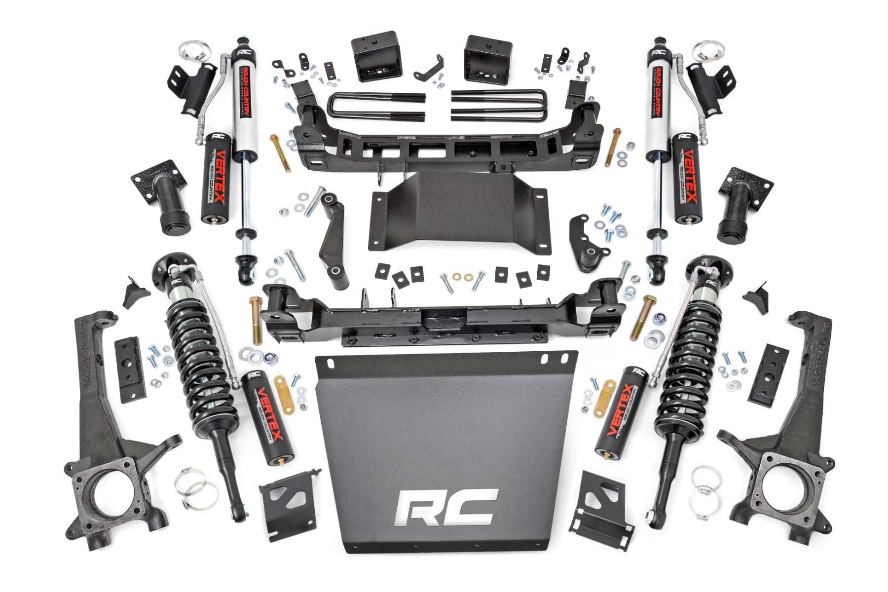 Rough Country 6-Inch Lift Kit with Vertex Shocks for 2016–2023 Toyota Tacoma