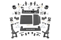 6-Inch Lift Kit for Toyota Tundra 4WD/RWD (2022–2025) — Part 75900_A dimension diagram, Rough Country