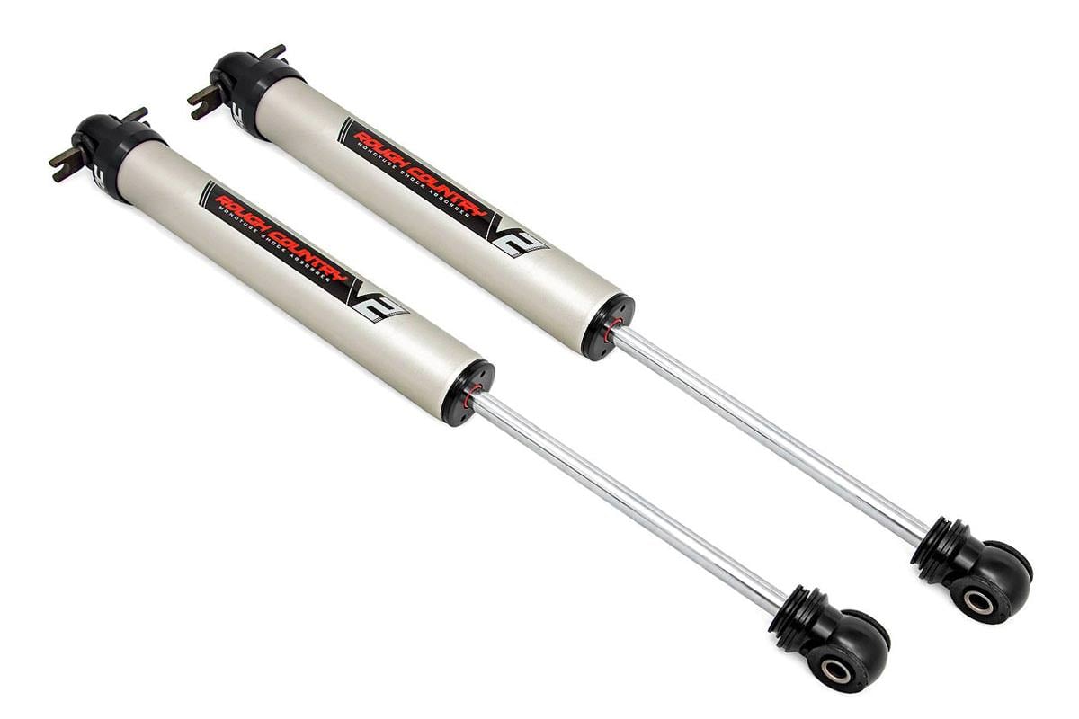 Rough Country V2 Monotube Rear Shocks for 1984–2001 Jeep Cherokee 4WD/RWD