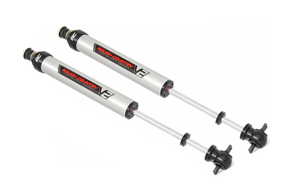 Rough Country V2 Monotube Front Shocks for Silverado/Sierra 1500 RWD
