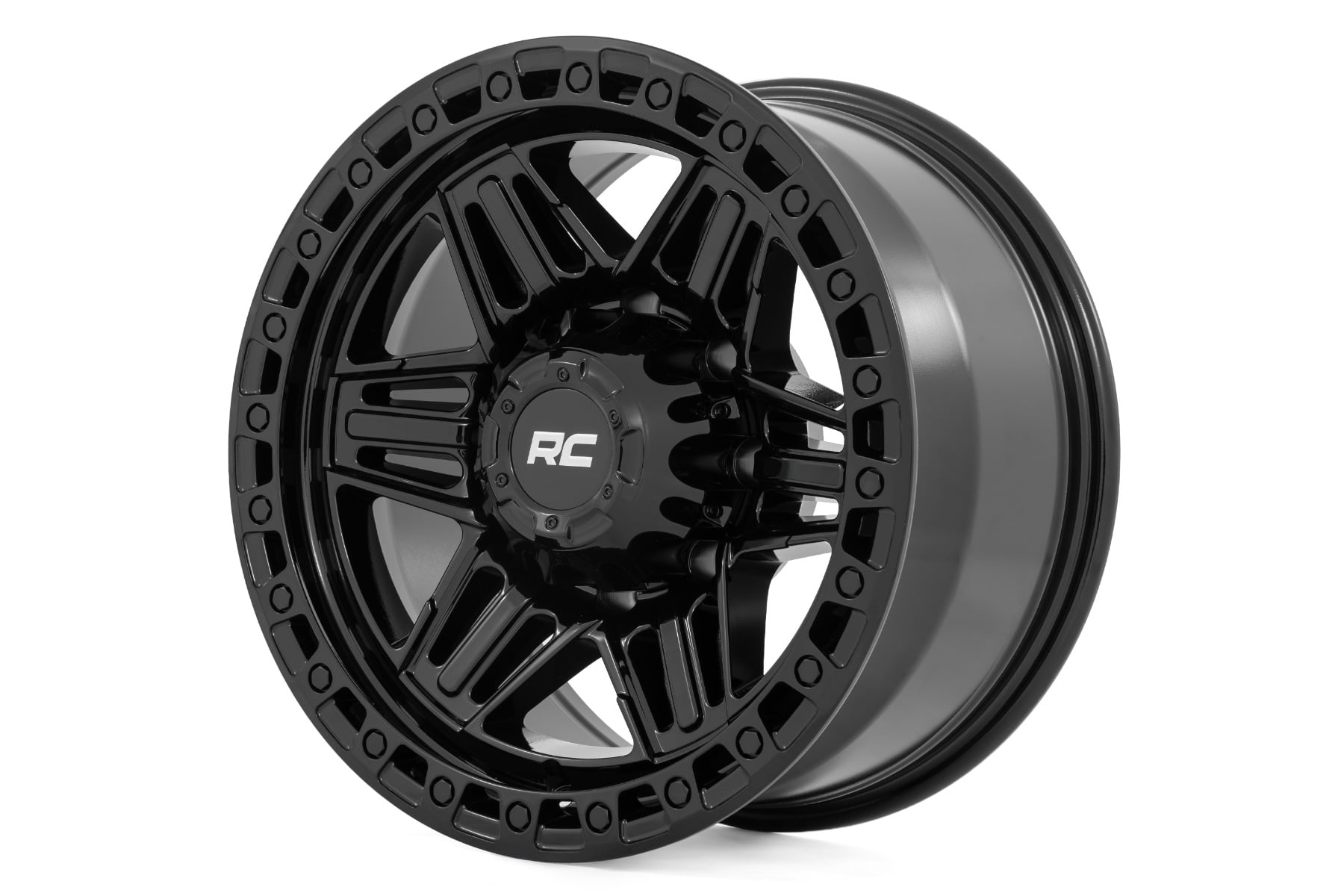 Rough Country 76 Series Simulated Beadlock Wheel for Ford Super Duty